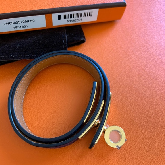 Hermes double tour bracelet - Picture 3 of 6